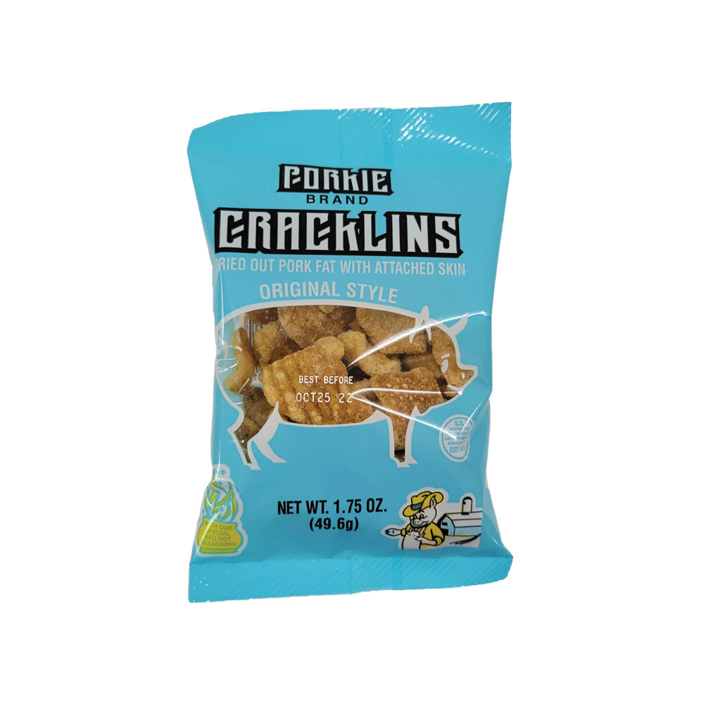 Porkie's Original Pork Cracklins - 1.75oz (Pick Up)